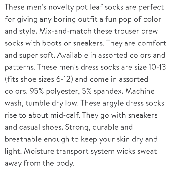 NWT Men's HUF Plantlife Crew Socks - Picture 8 of 9